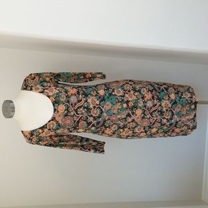 Peruvian Connection Floral Dress.  Size Medium.  NWOT.